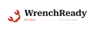 WrenchReady Home logo with red wrench icon and serif wordmark